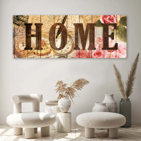 Canvas Print, Brown Quotes