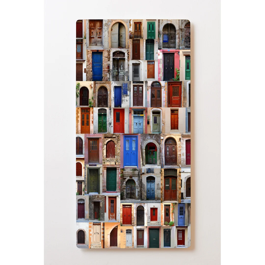Backlight Motif Wall Picture Doors Magnetic Cork Board