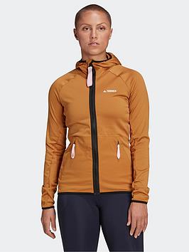 Adidas Terrex Tech Fleece Light Hooded Hiking Jacket