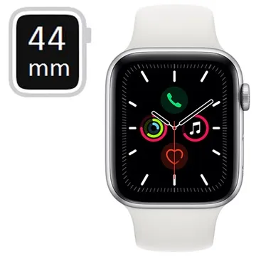 Apple Watch Series 5 LTE MWWC2FD/A - Aluminium Case, Sport Band, 44mm - Silver