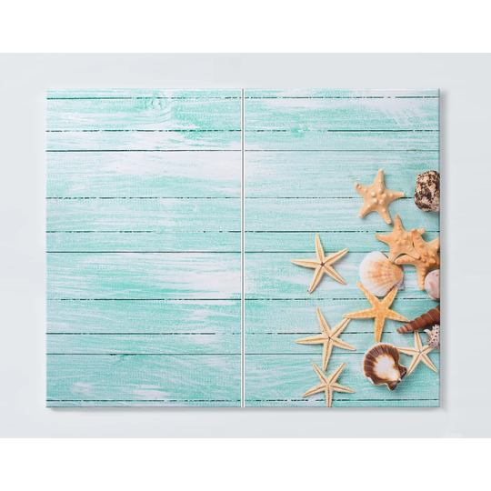 Maritime Motif Magnetic Wall Mounted Cork Board