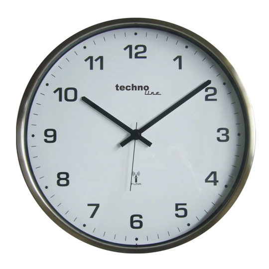 Stainless Steel 33cm Wall Clock