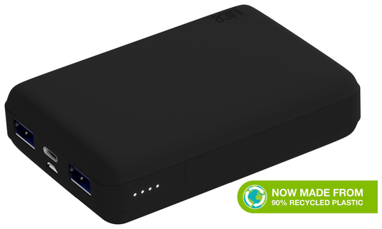 Juice 4 12000mAh Portable Power Bank - Black