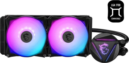 MSI MAG 240mm CoreLiquid 240R V2 ARGB Intel/AMD CPU Liquid Cooler