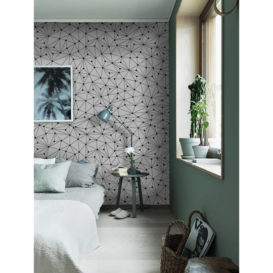 Ahzhane 2.08m x 1.46m Matte Wallpaper Roll