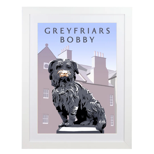 Greyfriars Bobby by Richard O'Neil - Graphic Art Print on Paper