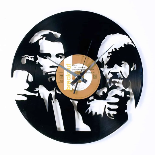 Ezekiel 25:17 Pulp Fiction Inspired Vinyl 30cm Silent Wall Clock