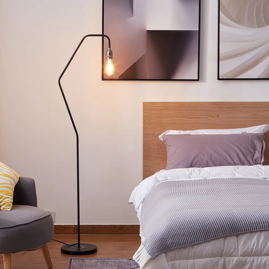 Pelletier 147cm Arched/Arc Floor Lamp