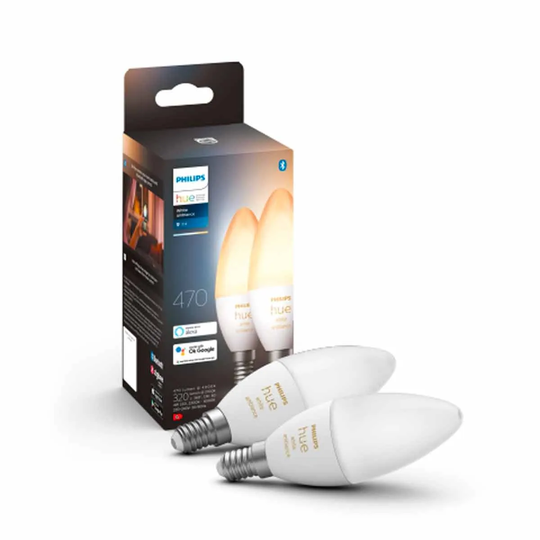 Philips Hue Wa 5.2W B39 E14 Eu 2P