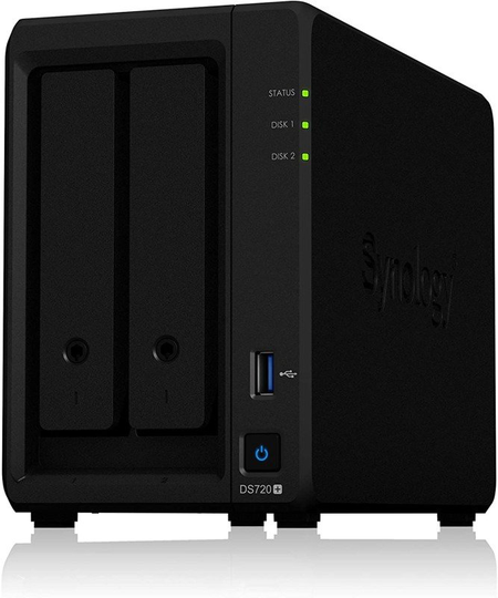 Synology DS720+ 2 Bay Desktop NAS Enclosure