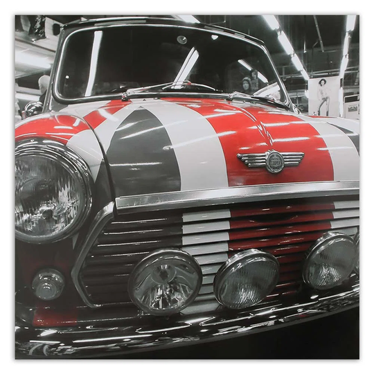 Canvas Print Mini Cooper Car