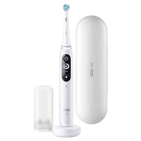 Oral B Oral-b iO7 Electric Toothbrush - White Alabaster