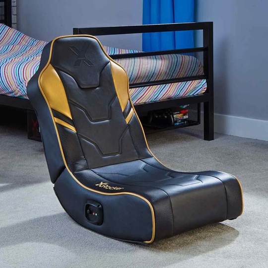 X Rocker Shadow 2.0 Audio Gaming Chair - Gold