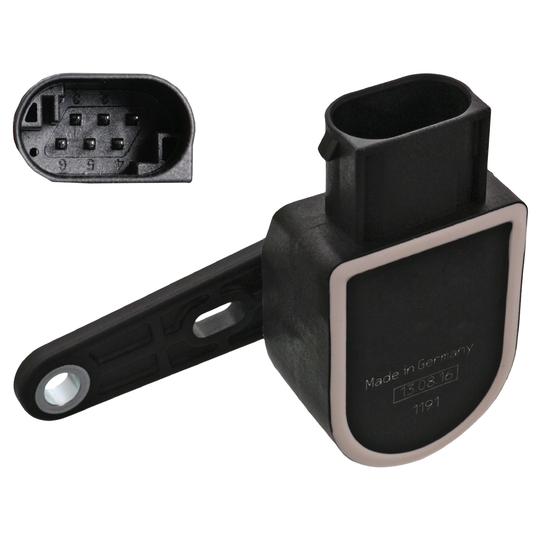 Sensor for headlight levelling device 100090 by Febi Bilstein