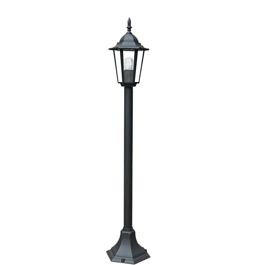 1-Light 105Cm H Hardwired Lamp Post
