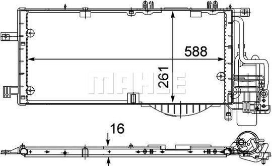 Condenser Air Conditioning 8FC351301-201 by BEHR