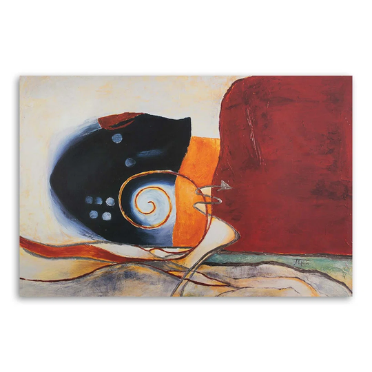 Canvas Print Shell Abstraction