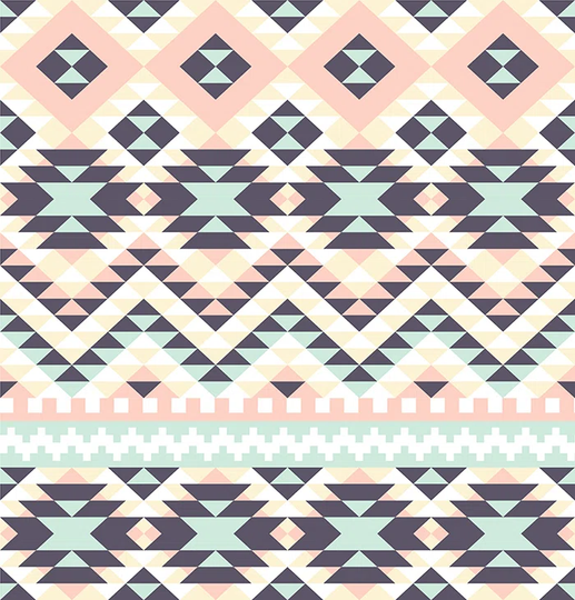 Walllpaper Roll 208X146cm Mural Decoration Kitchen Livingroom Bedroom Wallpaper Material With Print - Abstract Ethnic