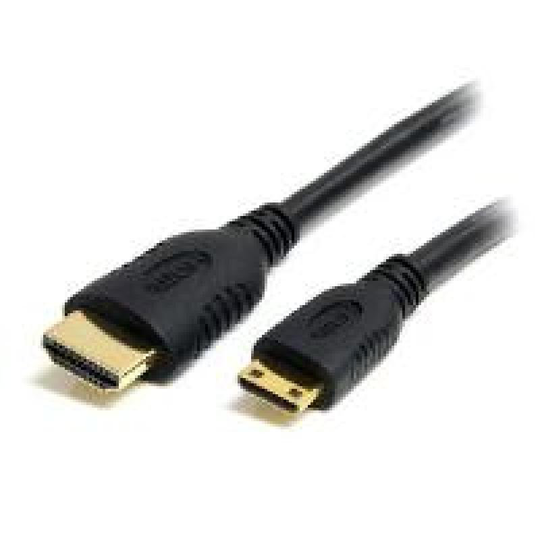 Startech 2m High Speed Hdmi Cable With Ethernet - Hdmi To Hdmi Mini- M/m