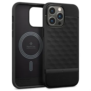 Caseology Parallax Mag iPhone 14 Pro Hybrid Case - Matte Black