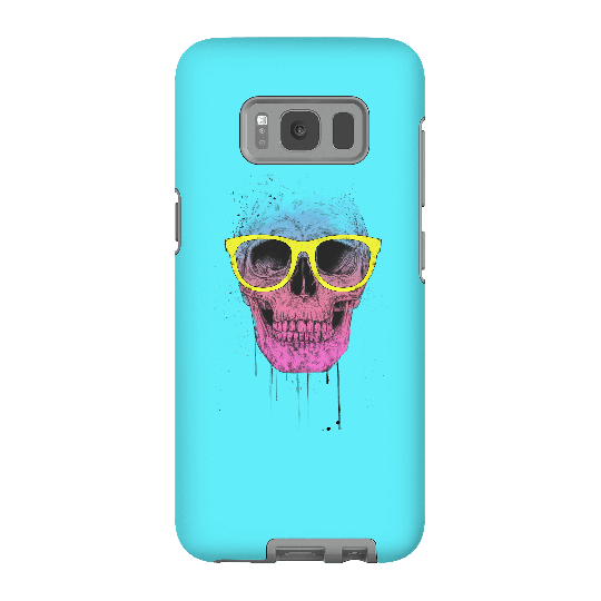 Balazs Solti Skull And Glasses Phone Case for iPhone and Android - Samsung S8 - Tough Case - Gloss