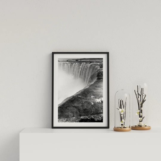 Magnificent Waterfall by Vouvart - Picture Frame Graphic Art