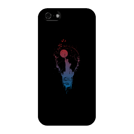 Balazs Solti NYC Moon Phone Case for iPhone and Android - iPhone 5C - Snap Case - Gloss