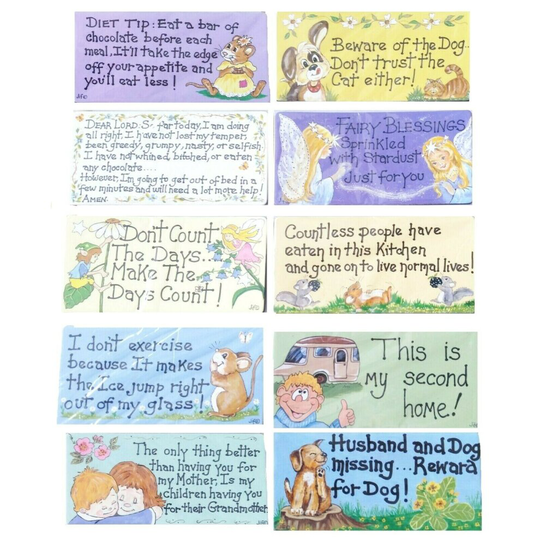 (Dear Lord) Funny Fridge Magnet Humour Novelty Kitchen Sayings Fun Joke Dog Cat Diet Husband