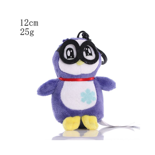 (Penguin, 10cm) Ryan's World Penguin Frog Plush Toys KeyChains Pendants Doll Kids Gift