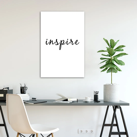 Poster, Motivational Inscription Inspire