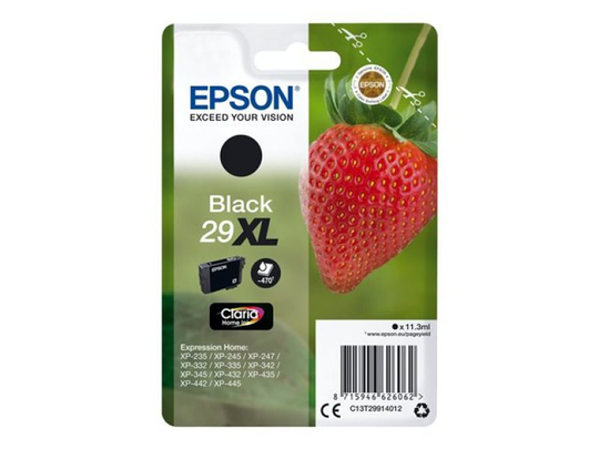 Epson Strawberry 29XL Black Ink Cartridge
