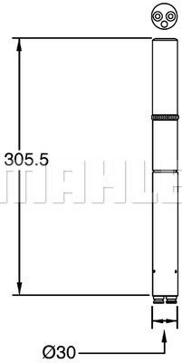 Air Conditioning dehumidifier 8FT351335-141 by BEHR