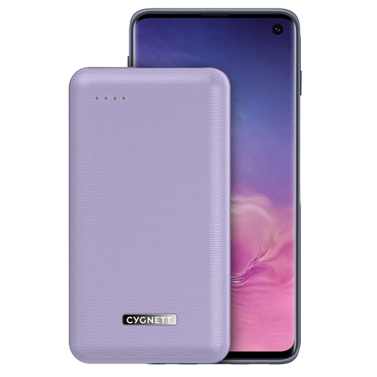 Cygnett ChargeUp Reserve 20000 mAh 18W Power Bank - Lilac