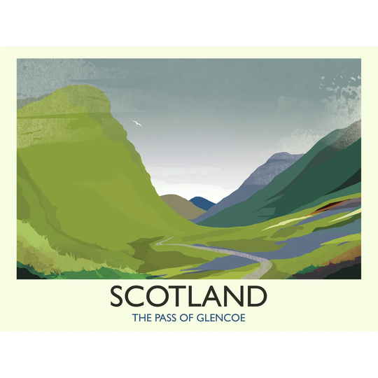 'Glencoe Scotland' Art Print