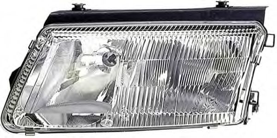 Headlight 1LF007620-071 by Hella Left