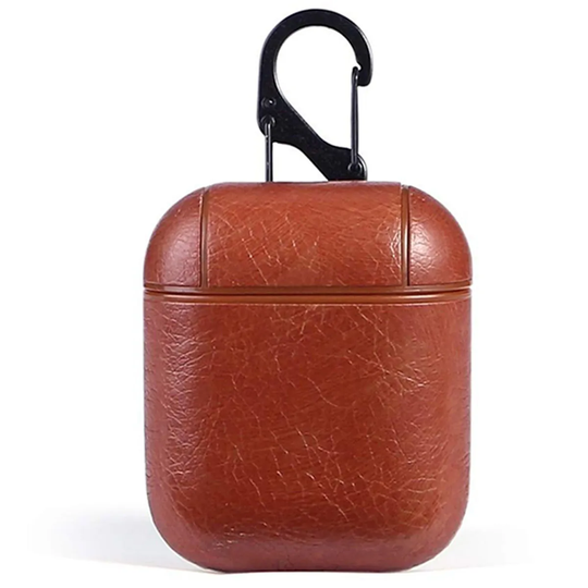 Aquarius Luxury Leather Case for EarPod - Light Brown