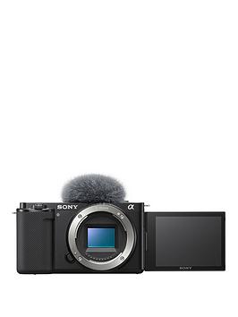 Sony Alpha Zv-E10 Aps-C Mirrorless Interchangeable-Lens Vlog Camera Body Only (Vari-Angle Screen For Vlogging, 4K Video, Real-Time Eye Autofocus)
