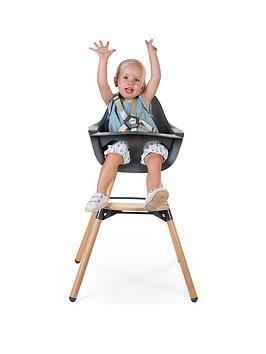 Childhome Evolu 2 Highchair - Natural/Anthracite