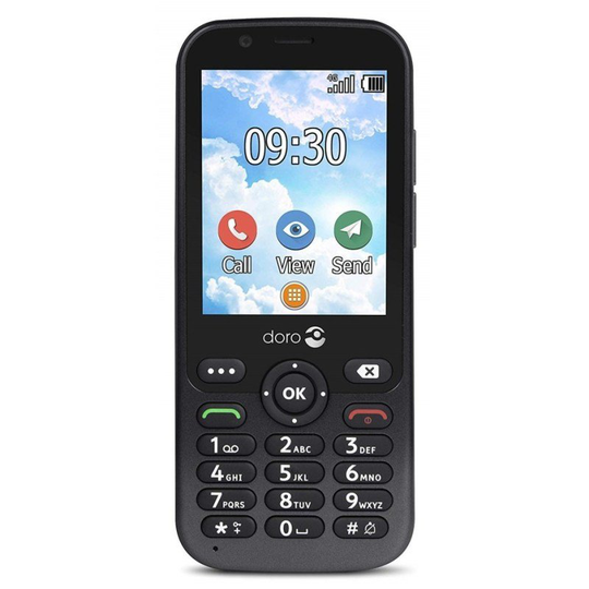 Doro 7010 2.8" 512MB Mobile Phone - Black