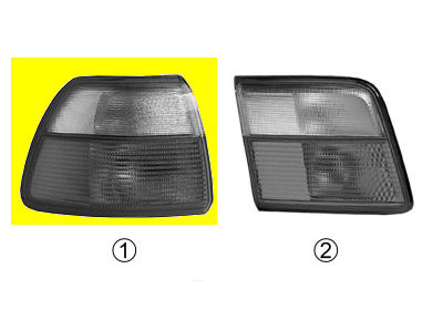 Combination Tail Light 3716935 Van Wezel 3716935