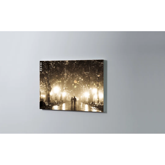 Night Park Pair Magnetic Wall Mounted Cork Board