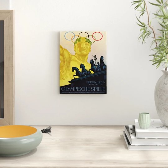 Poster for the 1936 Olympic Games, Berlin - Advertisement Print