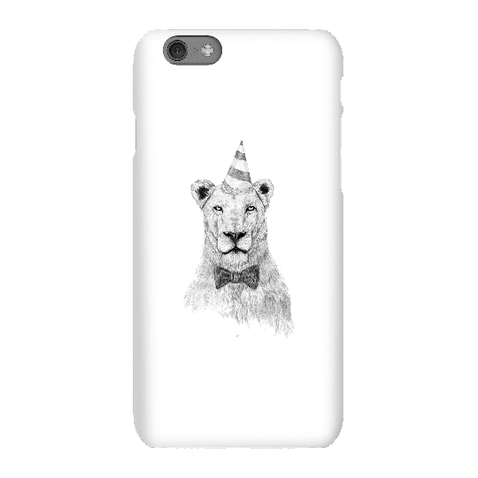 Balazs Solti Party Lion Phone Case for iPhone and Android - iPhone 6S - Snap Case - Matte