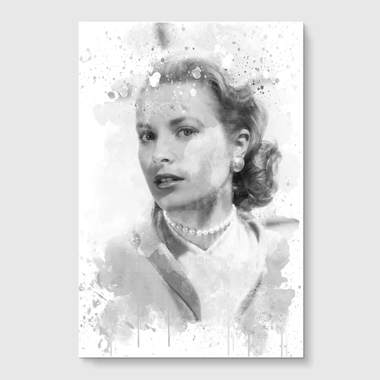 'Miss Grace Kelly' Graphic Art Print Poster