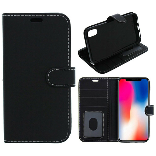 For Nokia G20 Phone Case, Cover, Flip Wallet, Folio, Leather /Gel Black