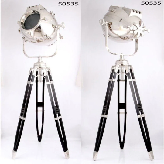 Juanita 227cm Black Tripod Floor and Table Lamp Set