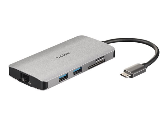 D-Link DUB-M810 - Docking Station - 8 in 1 USB-C - HDMI