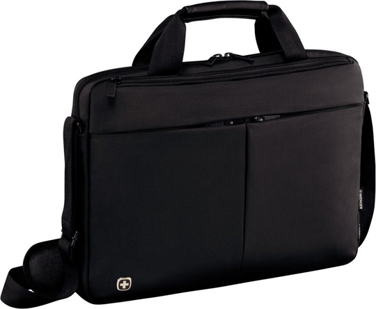 Wenger 601079 Format 14" Laptop Slimcase with Tablet Pocket - Black