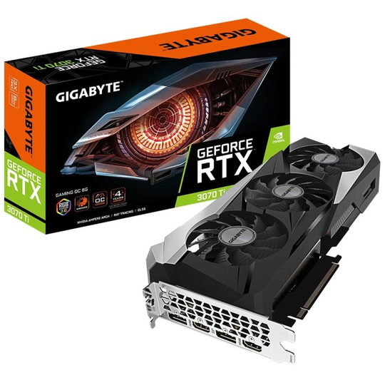 Gigabyte GeForce RTX 3070 Ti 8GB GAMING OC Ampere Graphics Card