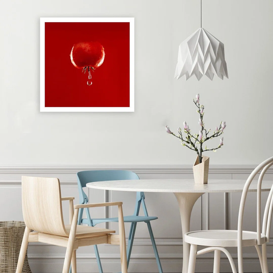 Canvas Print Red Tomato Vegetable Water